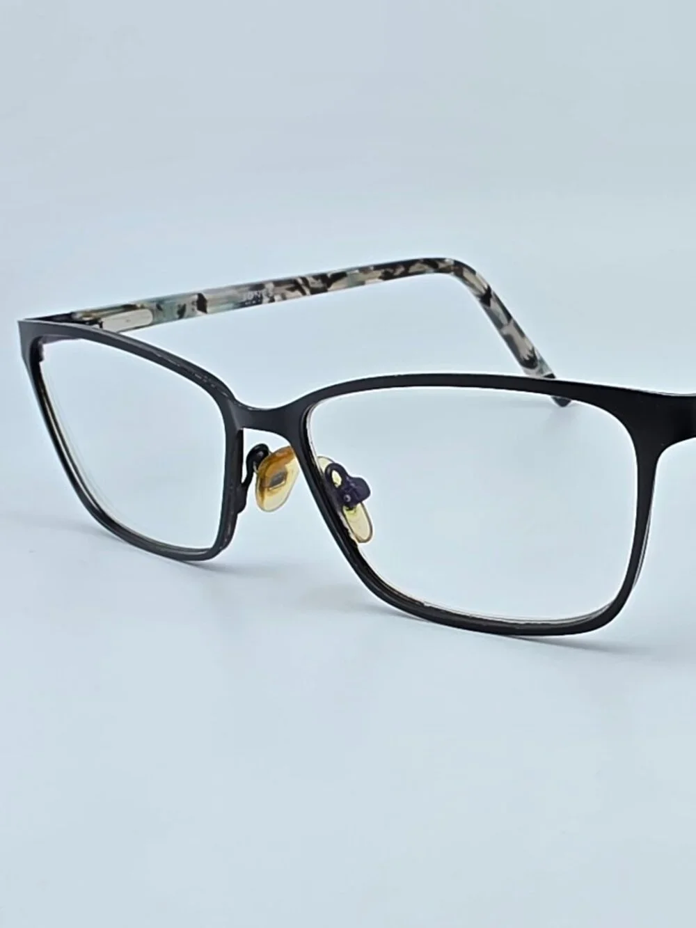 Jones New York J146 Black Cat Eye Petite Eyeglasses Frame w/ Flexhinge 48-13-130